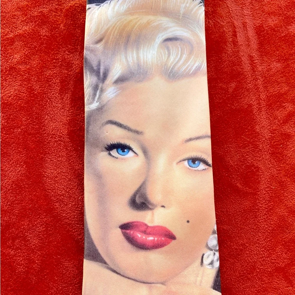 RALPH MARLIN Wearable Art MARILYN MONROE Necktie Made in USA
